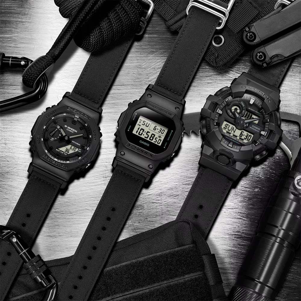 Reloj Casio G-Shock Vintage DW-5600BCE-1 Negro NATO