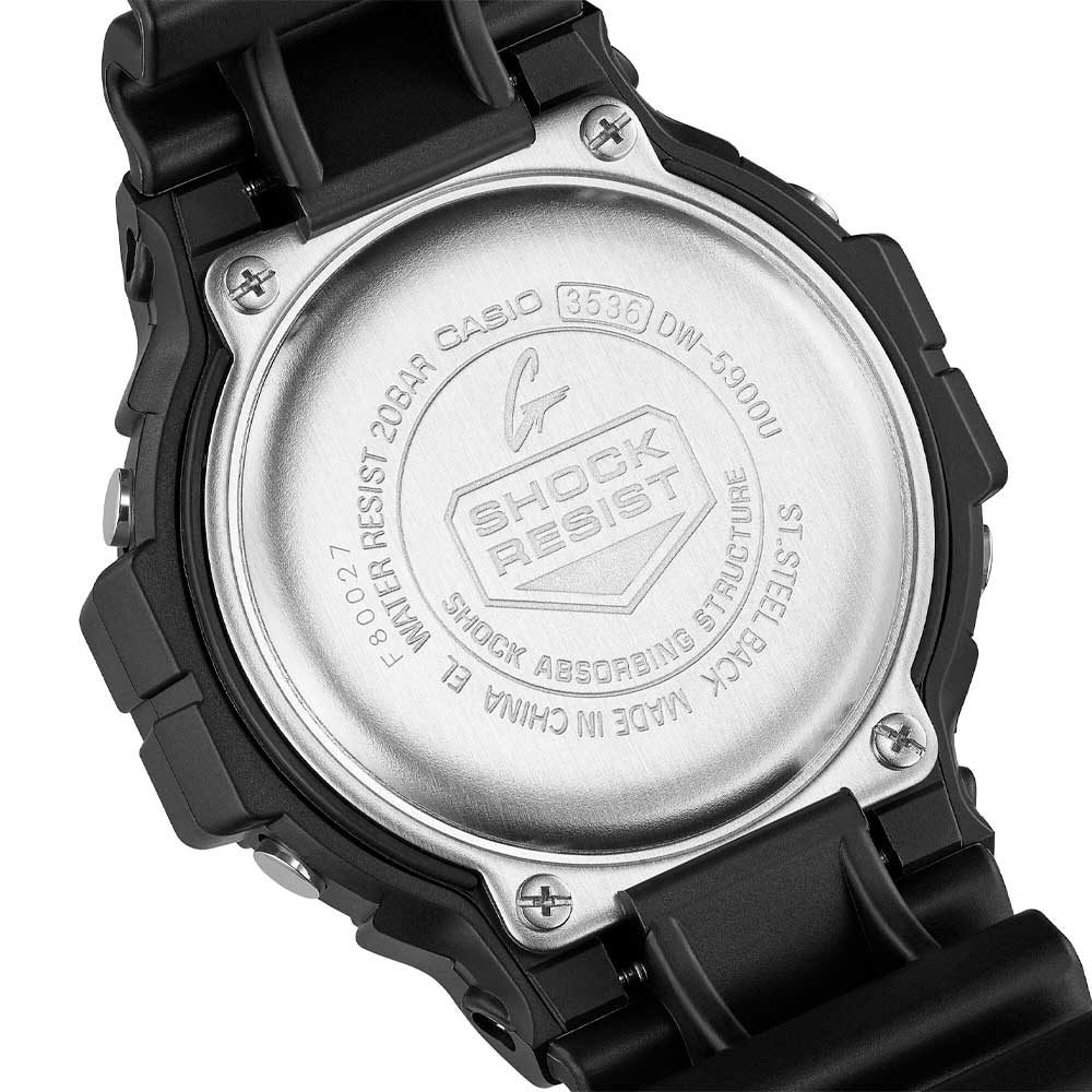 Reloj Casio G-Shock Vintage DW-5900U-1JF Negro JDM