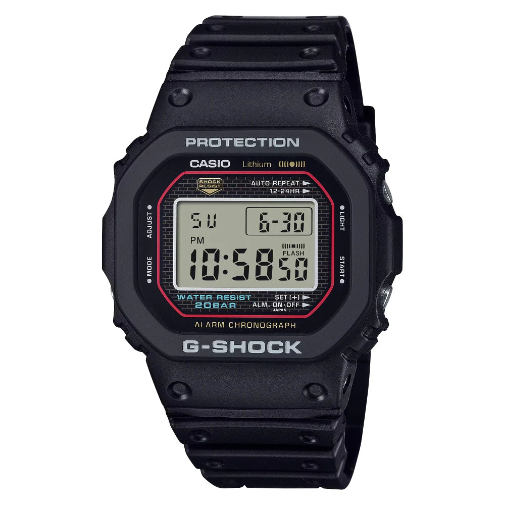 Reloj Casio G-Shock DW-5000R-1A 40 Aniversario Edición Limitada Made in Japan