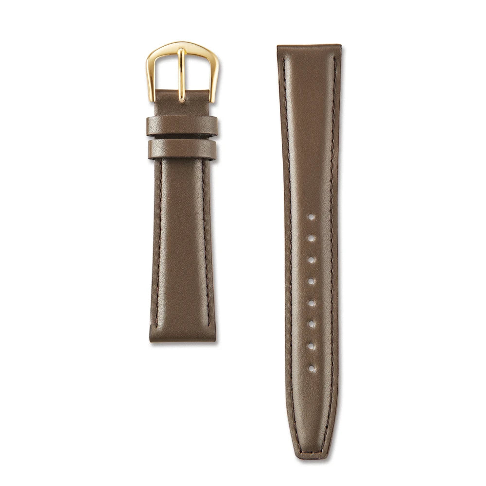 Correa de cuero Seiko DXJ0 18mm Café