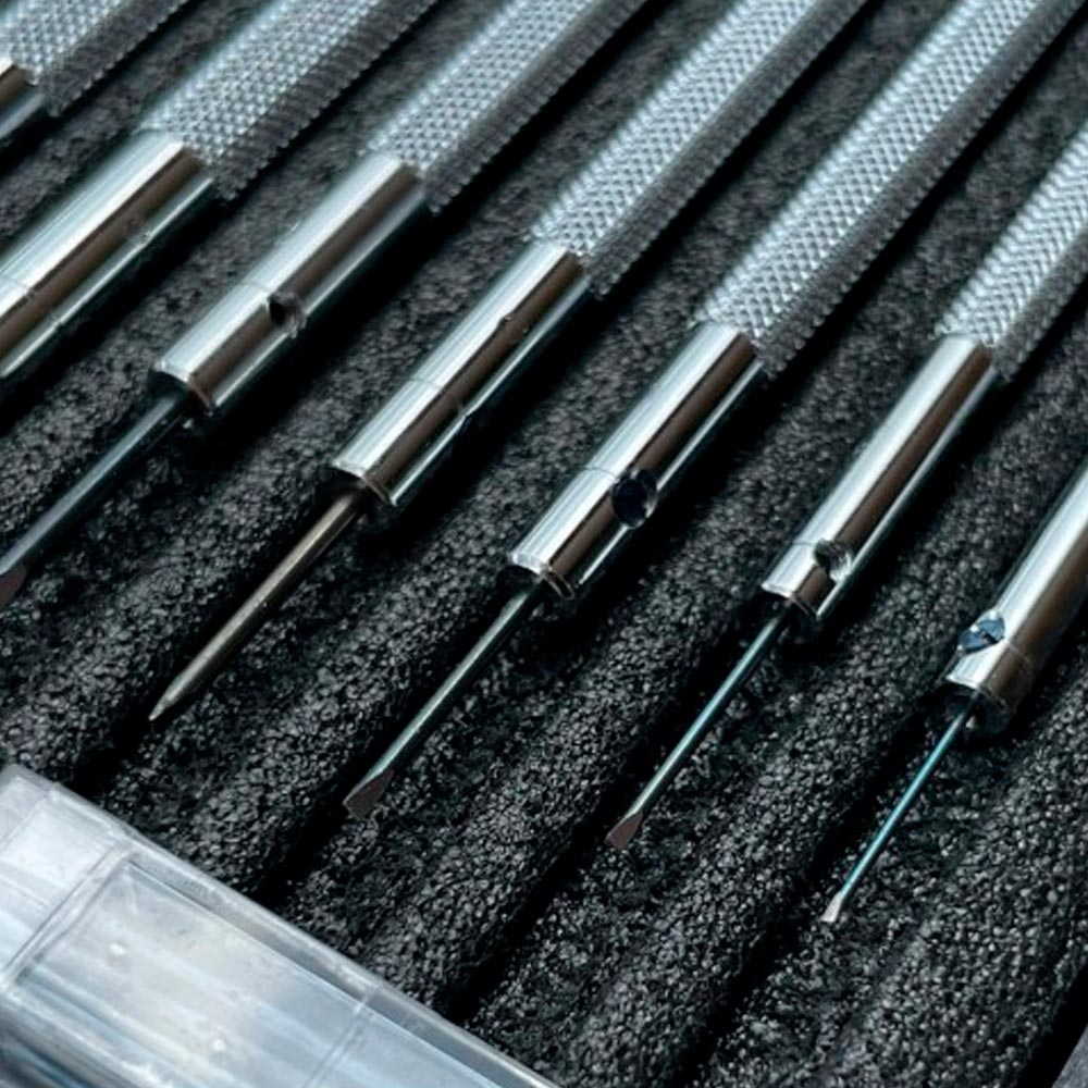 Destornilladores de relojería Beco Technic set de 7 unidades 0.60 a 2.00 mm