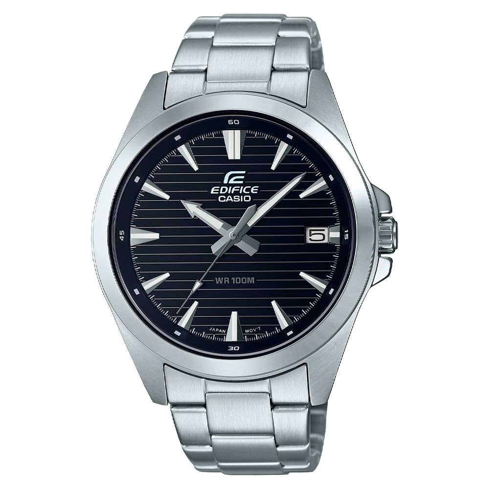 Reloj Casio Edifice EFV-140D-1A Caja y Correa de Acero
