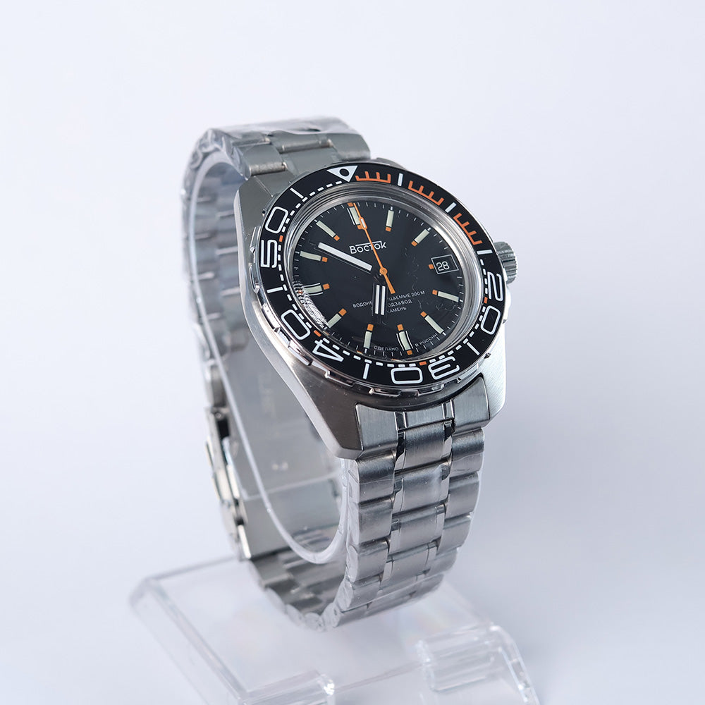 Reloj Vostok Amphibia 14055B Automático Buceo Made in Russia 44,4 mm [EXCLUSIVO]