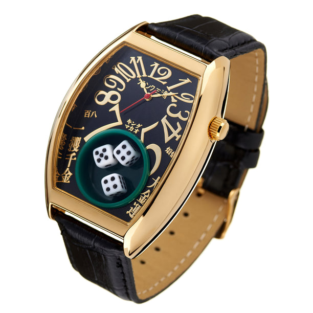 Reloj Análogo Frank Miura FM12-GDBK Life's a Gamble JDM