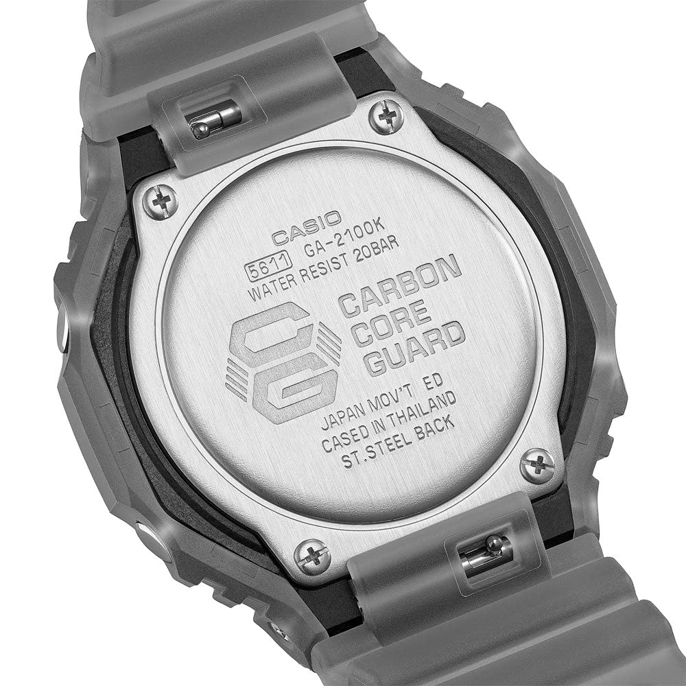 Reloj Casio G-Shock Casioak GA-2100K-1A Carbon Core Skeleton
