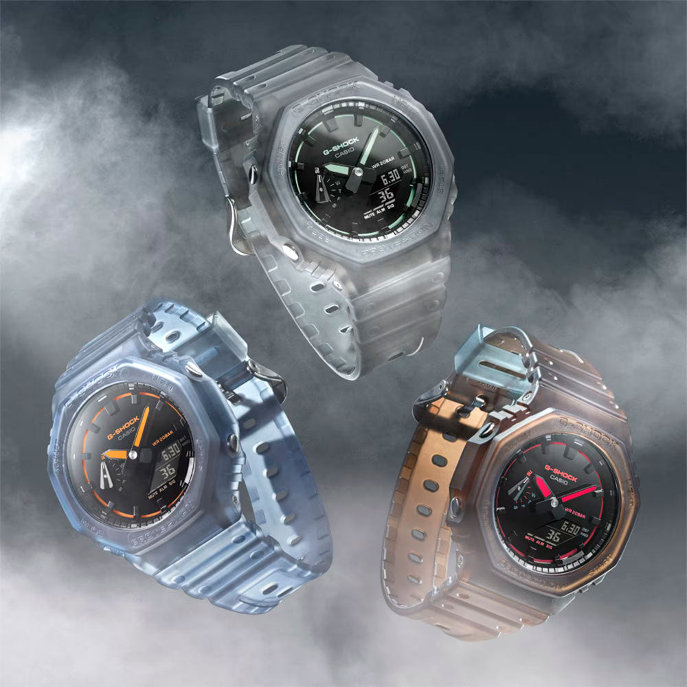 Reloj Casio G-Shock Casioak GA-2100K-1A Carbon Core Skeleton
