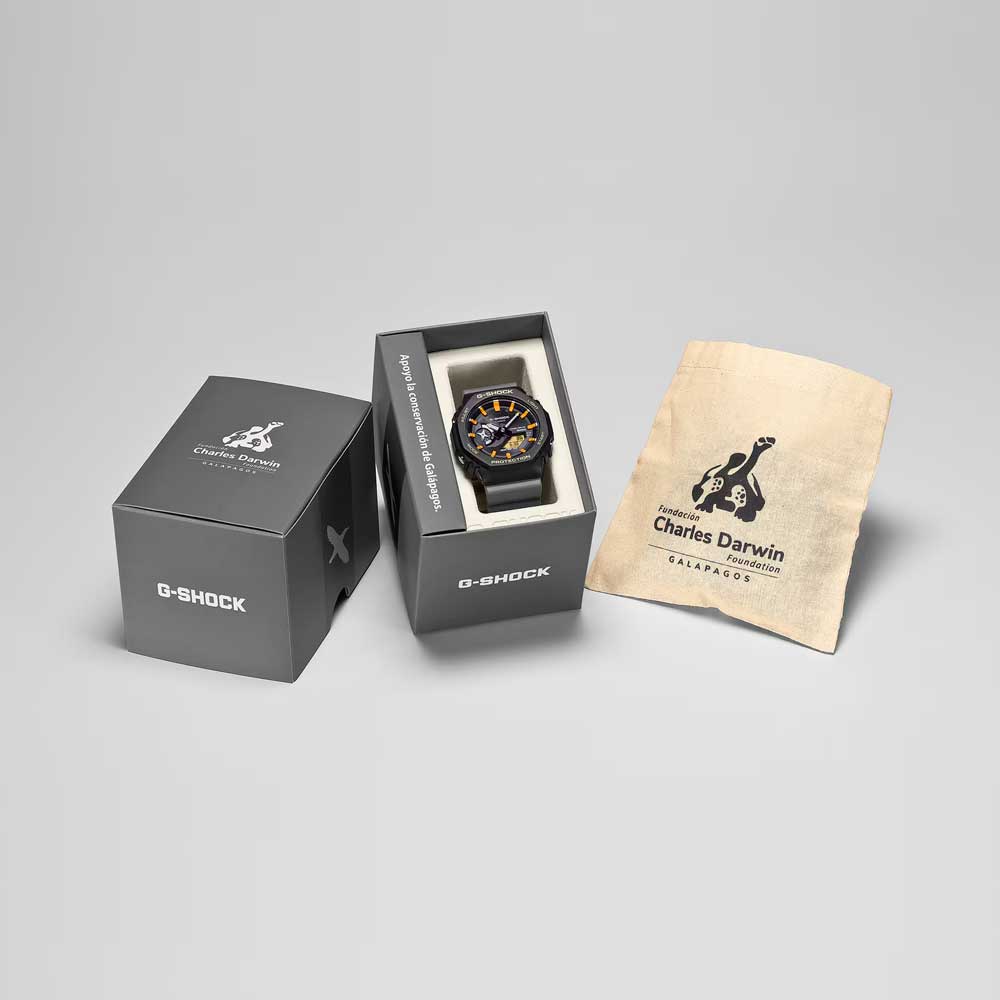 Reloj Casio G-Shock x Charles Darwin Galápagos GA-B2100DF-1AJR Tough Solar JDM