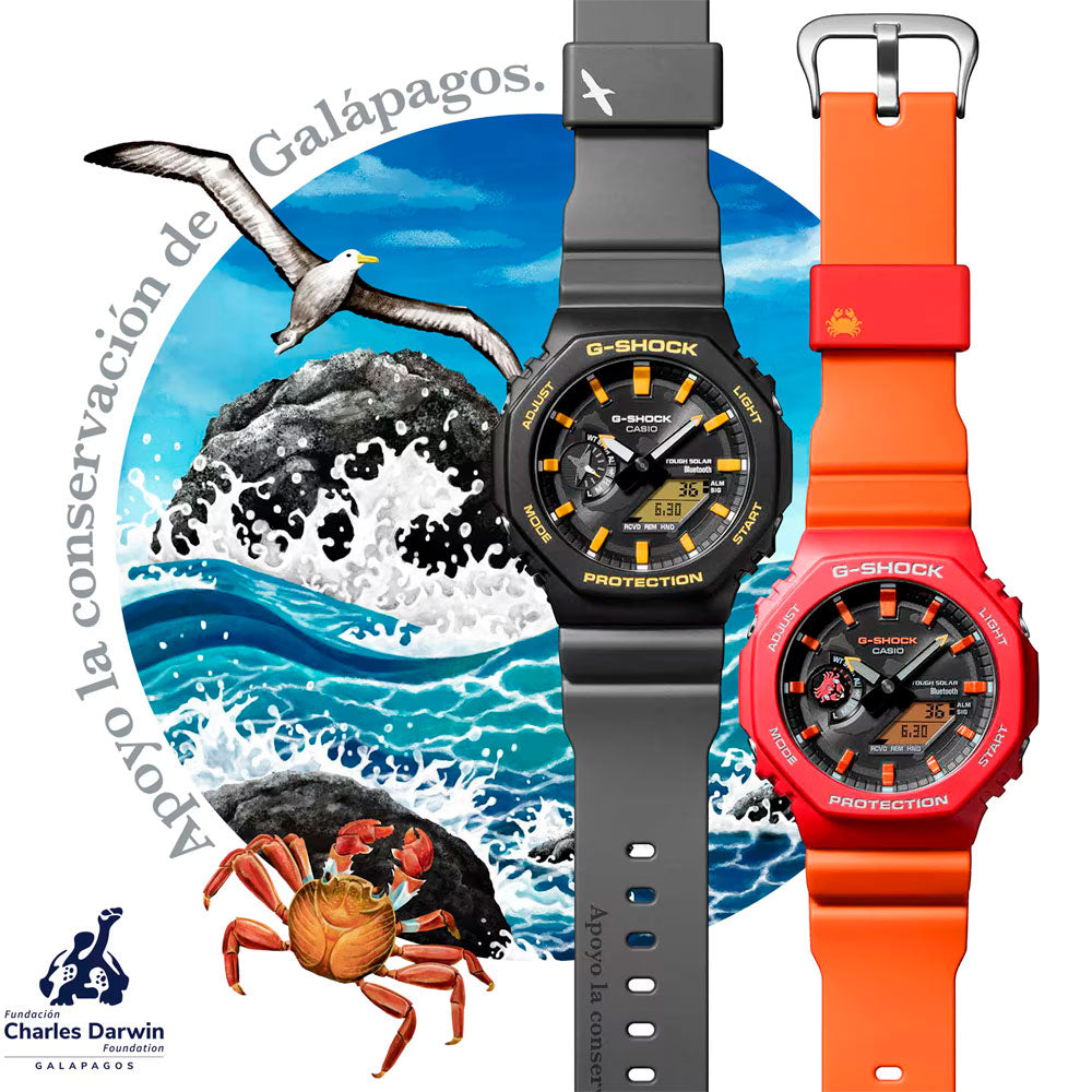 Reloj Casio G-Shock x Charles Darwin Galápagos GA-B2100DF-1AJR Tough Solar JDM