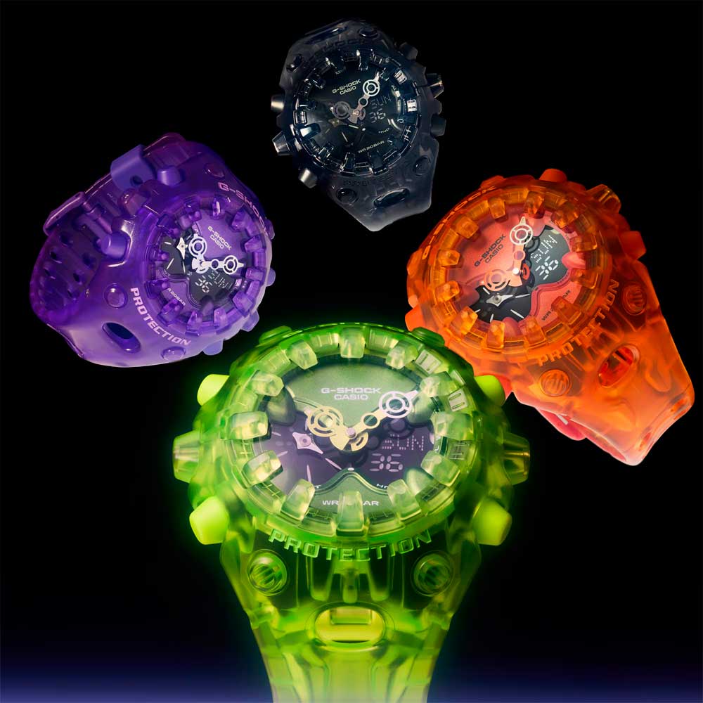 Reloj Casio G-Shock GA-V01SKE-4AJ Alien Transparente Y2K JDM