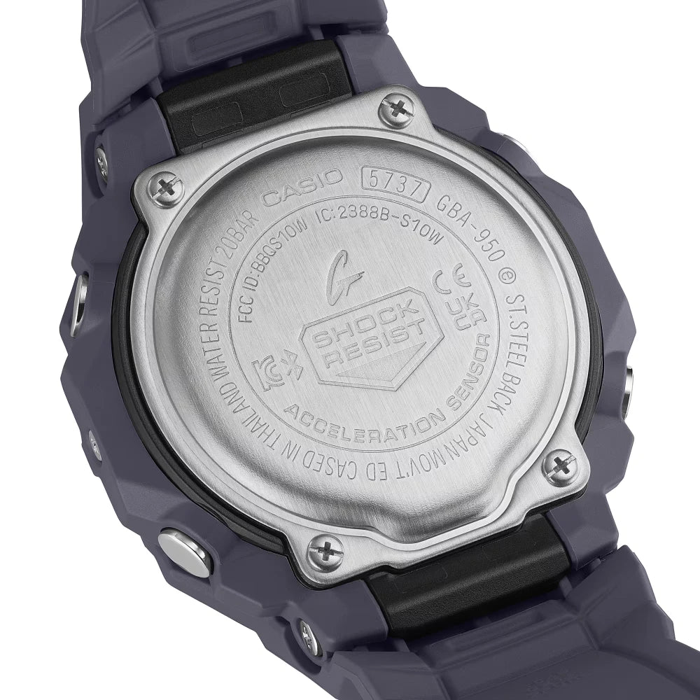 Reloj G-Shock GBA-950-2A Morado JDM