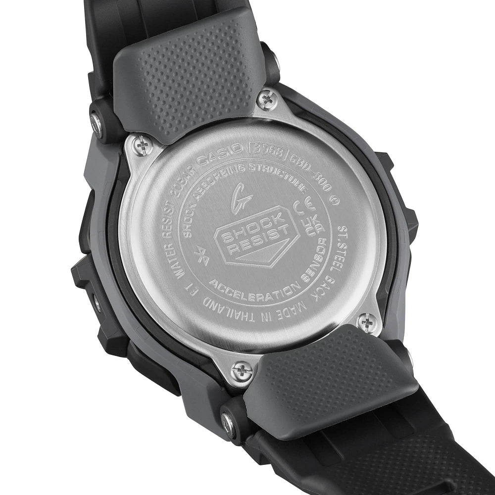 Reloj Casio G-Shock G-SQUAD GBD-300-1 Bluetooth Negro