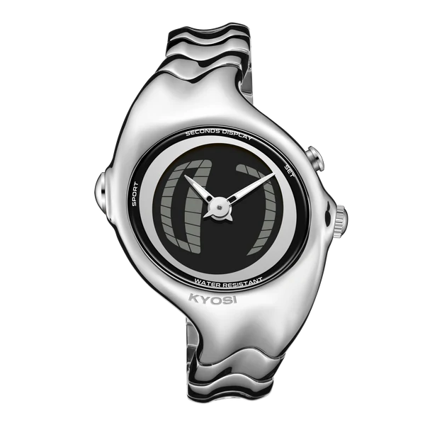 Reloj Benly Design GL570 Silver-Shiny Kyosi LCD (Nike Triax)