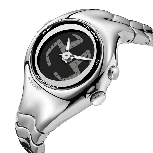 Reloj Benly Design GL570 Silver-Shiny Kyosi LCD (Nike Triax)