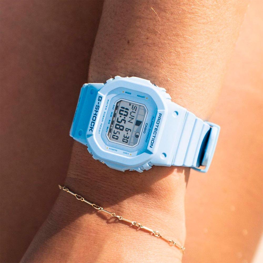 Reloj Casio G-Shock GLX-S5600-2 Celeste – Dando La Hora