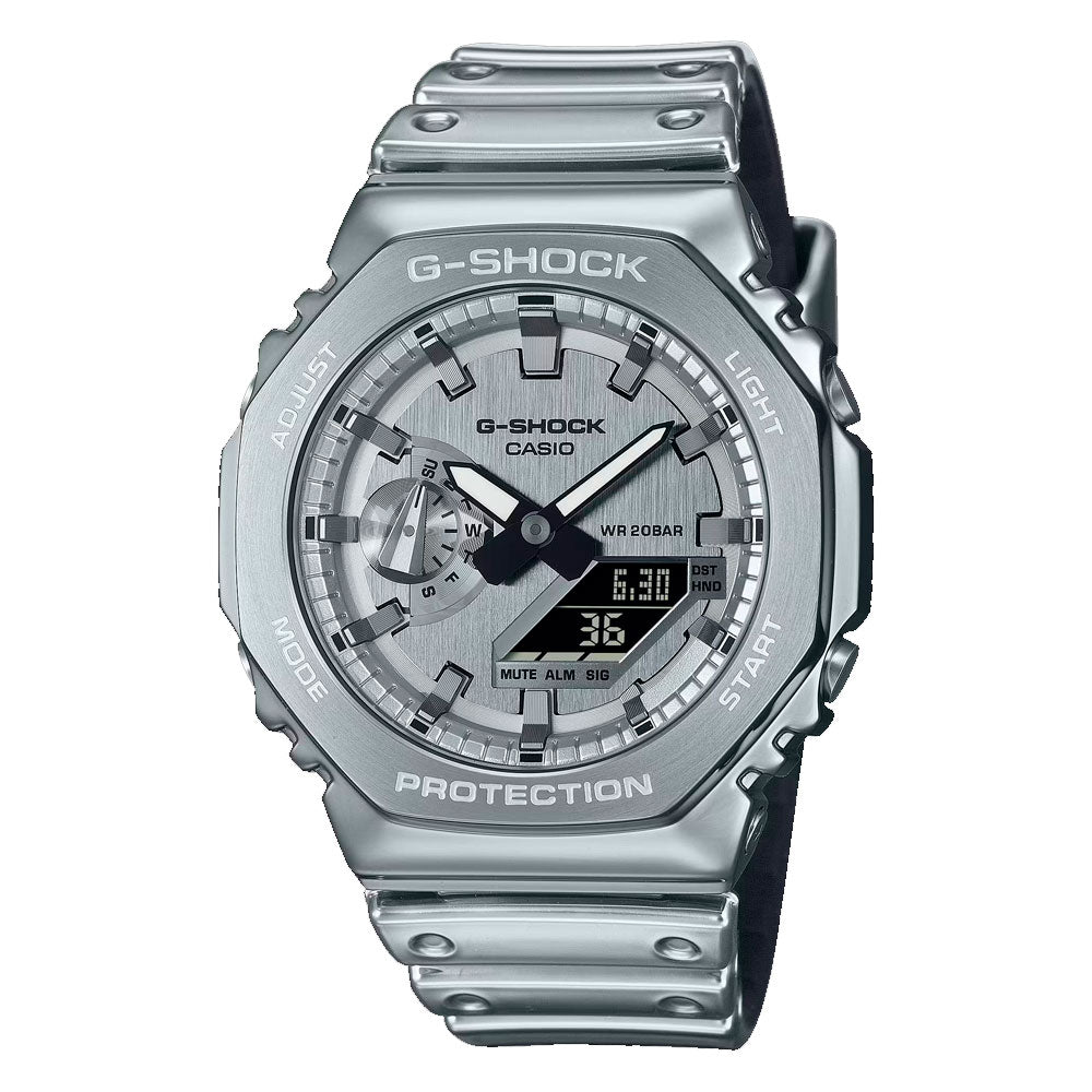 Reloj Casio G-Shock Casioak GM-2100YM-8A Acero Plateado