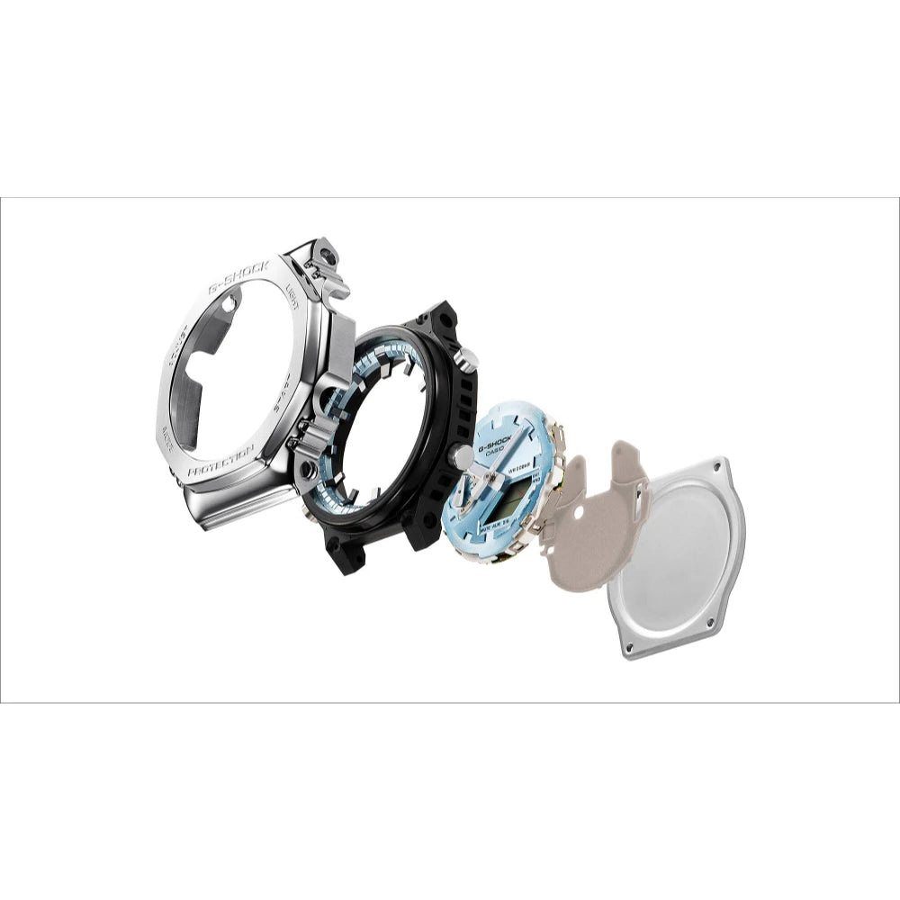 Reloj Casio G-Shock GM-2110D-2AJF Metálico Celeste