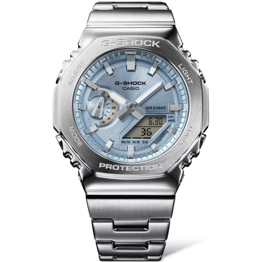 Reloj Casio G-Shock GM-2110D-2AJF Metálico Celeste