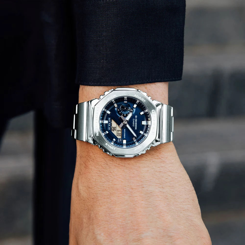 Reloj Casio G-Shock GM-2110D-2BJF Metálico Azul