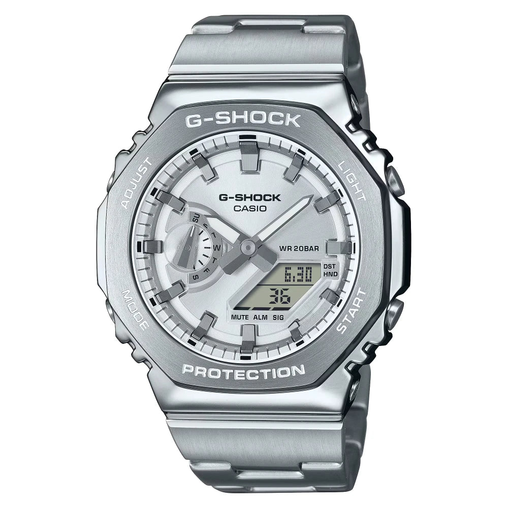Reloj Casio G-Shock GM-2110D-7AJF Metálico Plateado