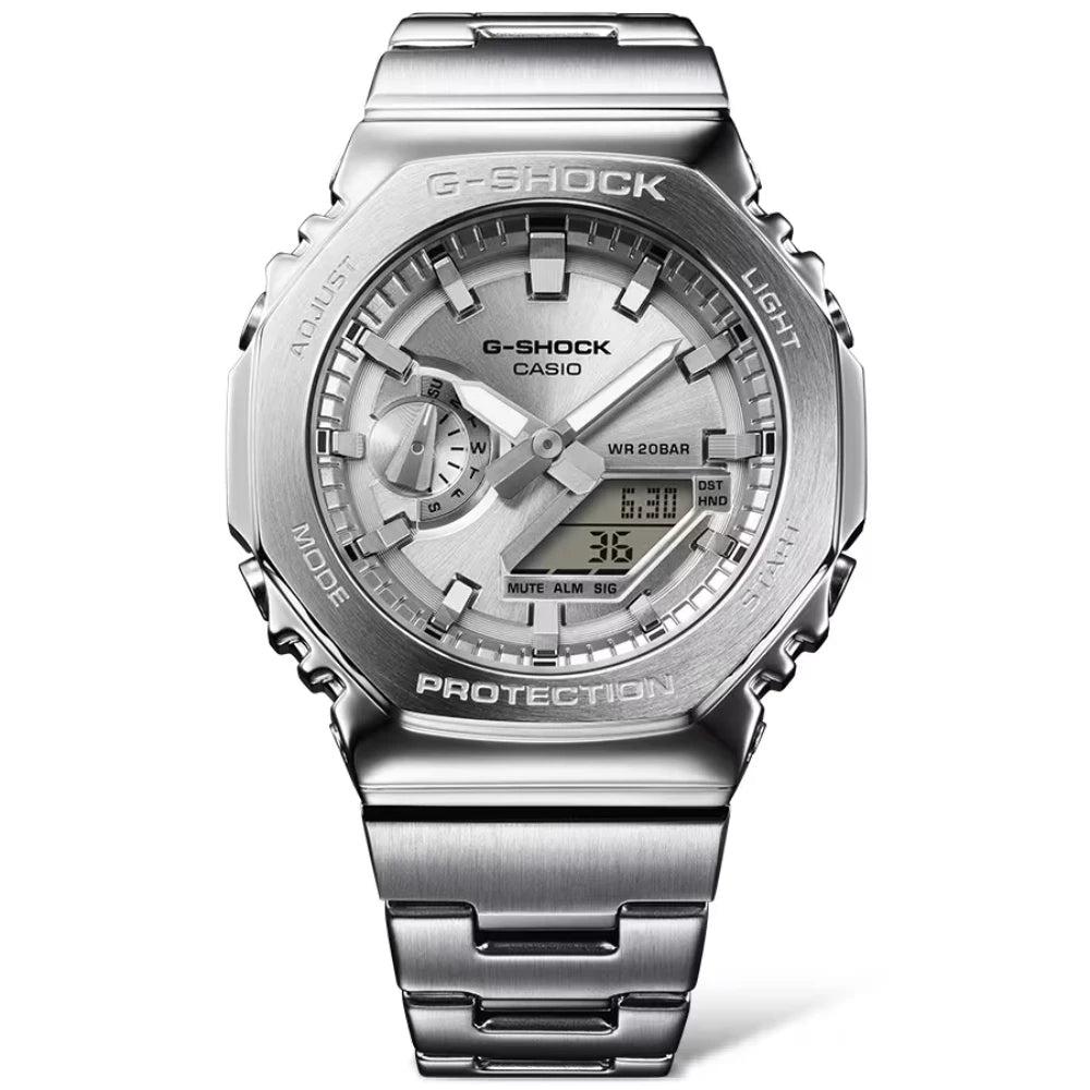 Reloj Casio G-Shock GM-2110D-7AJF Metálico Plateado