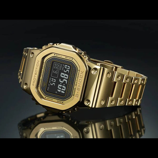 Reloj Casio G-Shock GMW-B5000GD-9 Tough Solar Bluetooth Made in Japan Dorado