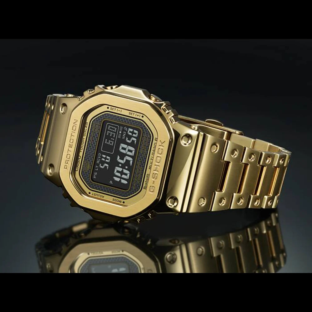 Reloj Casio G-Shock GMW-B5000GD-9 Tough Solar Bluetooth Made in Japan Dorado