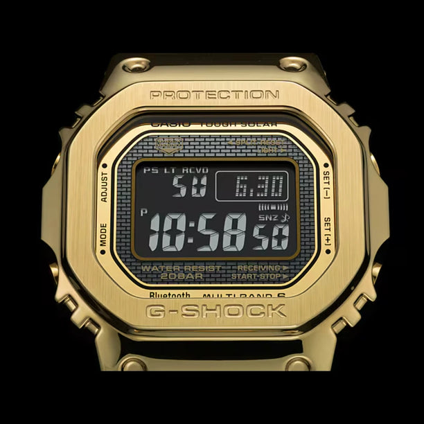 Reloj Casio G-Shock GMW-B5000GD-9 Tough Solar Bluetooth Made in Japan Dorado