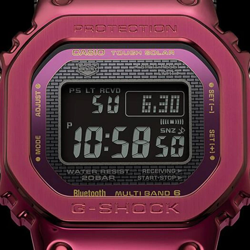 Reloj Casio G-Shock GMW-B5000RD-4 Tough Solar Bluetooth Made in Japan