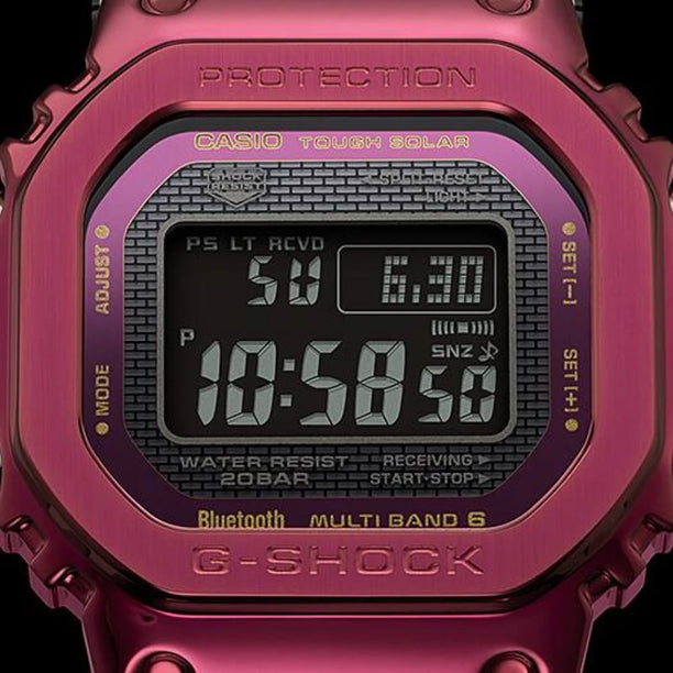 Reloj Casio G-Shock GMW-B5000RD-4 Tough Solar Bluetooth Made in Japan