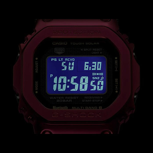 Reloj Casio G-Shock GMW-B5000RD-4 Tough Solar Bluetooth Made in Japan