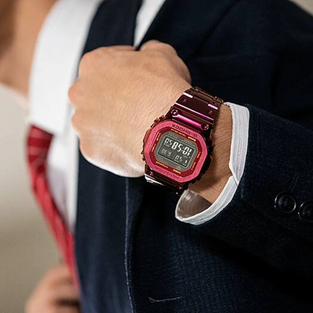 Reloj Casio G-Shock GMW-B5000RD-4 Tough Solar Bluetooth Made in Japan