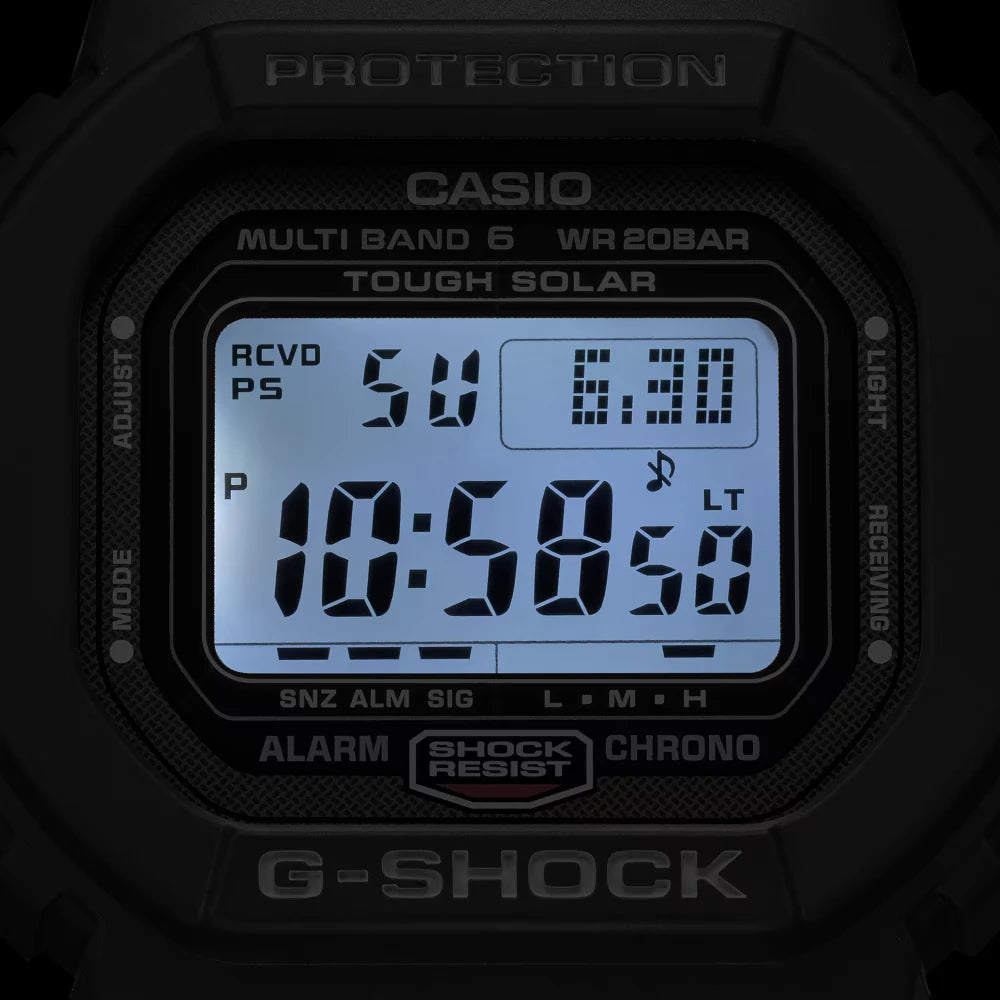 Reloj Casio G-Shock GW-5000U-1 Tough Solar Made in Japan