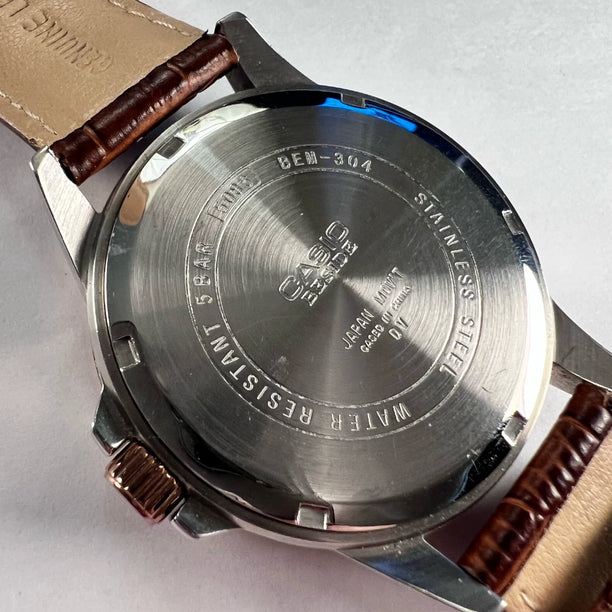 Casio Vintage BEM-304BL-7AVEF Cuarzo SEGUNDA MANO