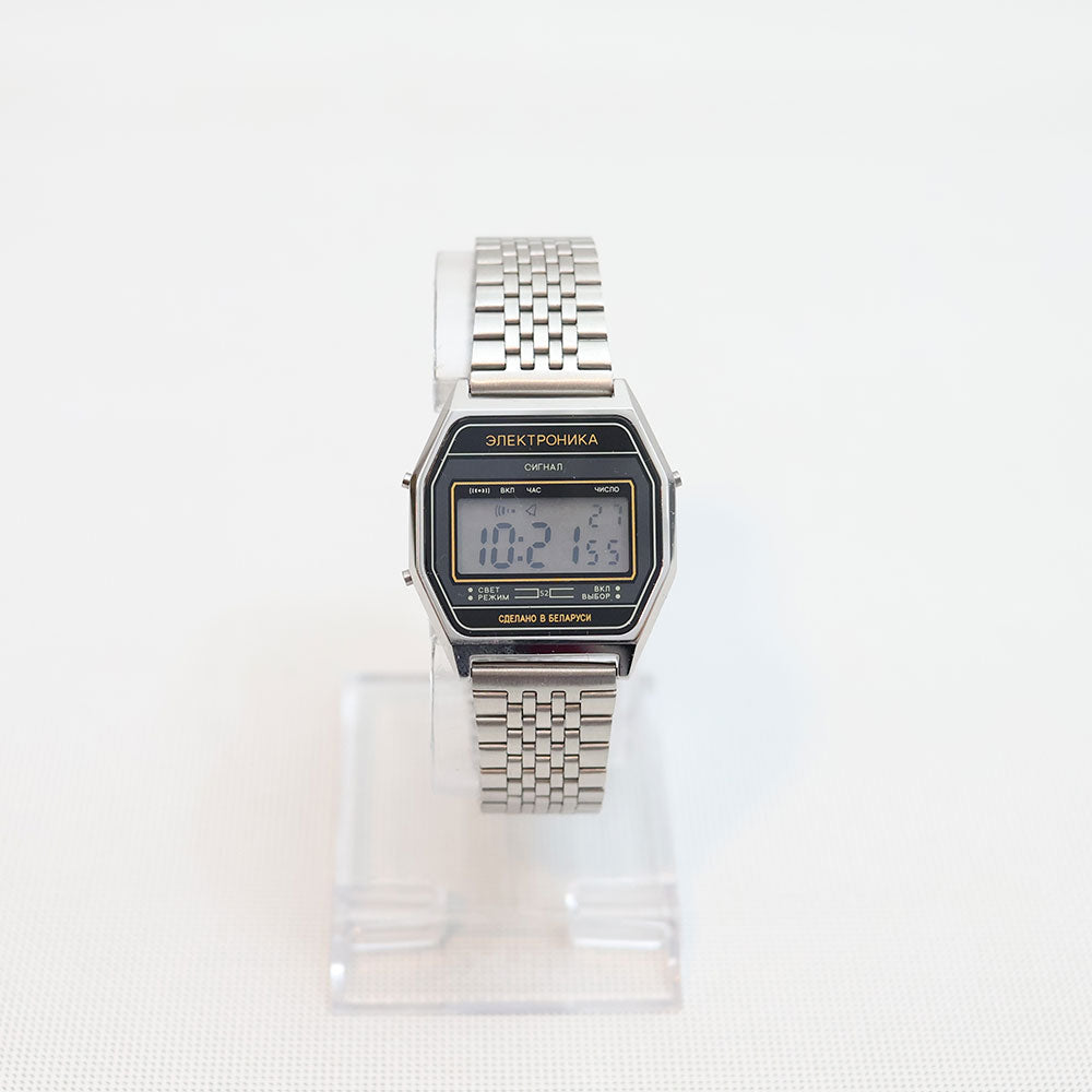 (Segunda mano) Reloj Elektronika "Signal - сигнал" 52 #1261 Made in Belarus