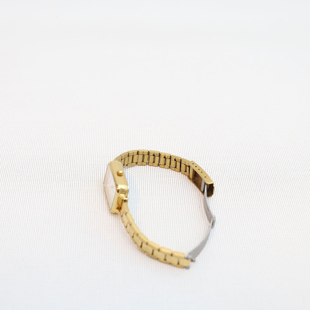 (Segunda Mano) Reloj Casio Tank Análogo LTP-V009G-7EUDF Acero Dorado