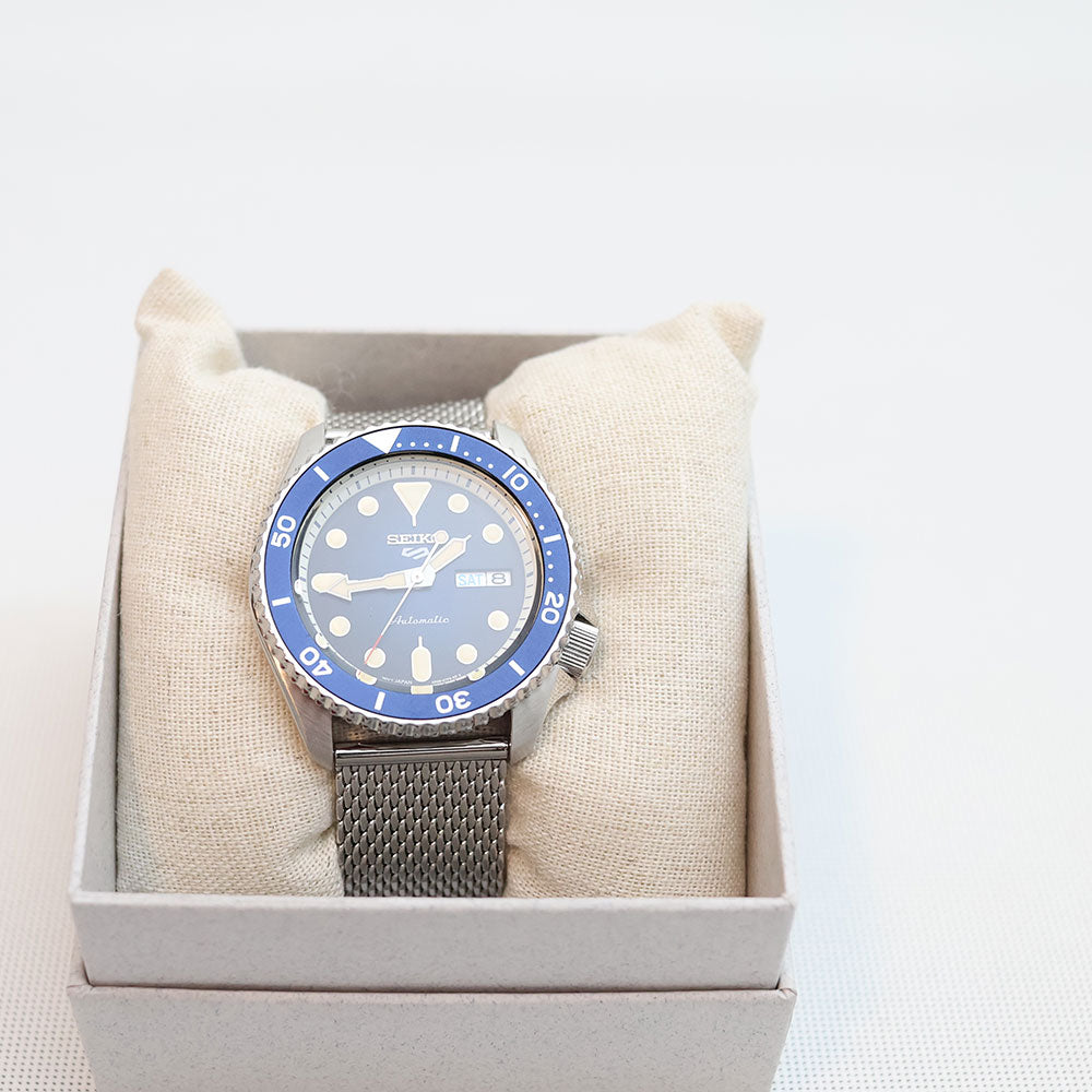 (Segunda Mano) Reloj Seiko 5 Análogo Automático SRPD71 Metálico 42.5mm (Broche malo)