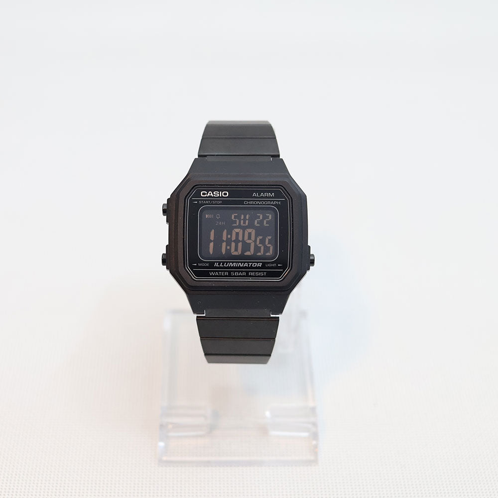 (Segunda Mano) Reloj Casio Vintage B650WB-1B Pantalla Negra