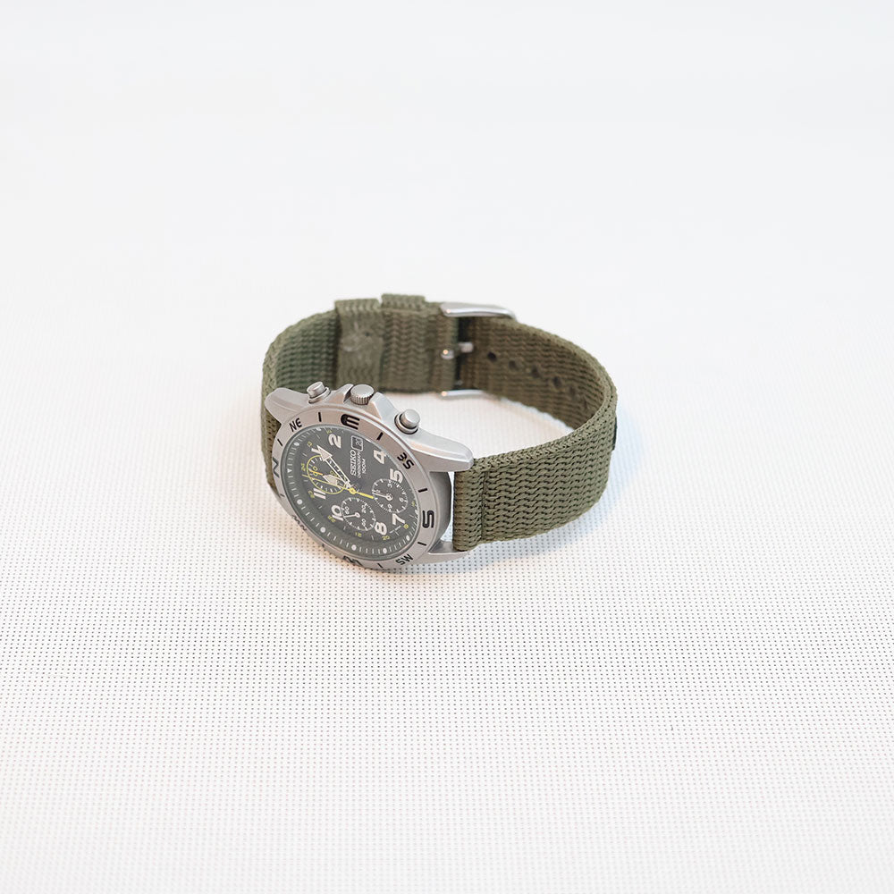 (Segunda Mano) Reloj Seiko Chronograph SND377R Quartz Acero JDM 39mm