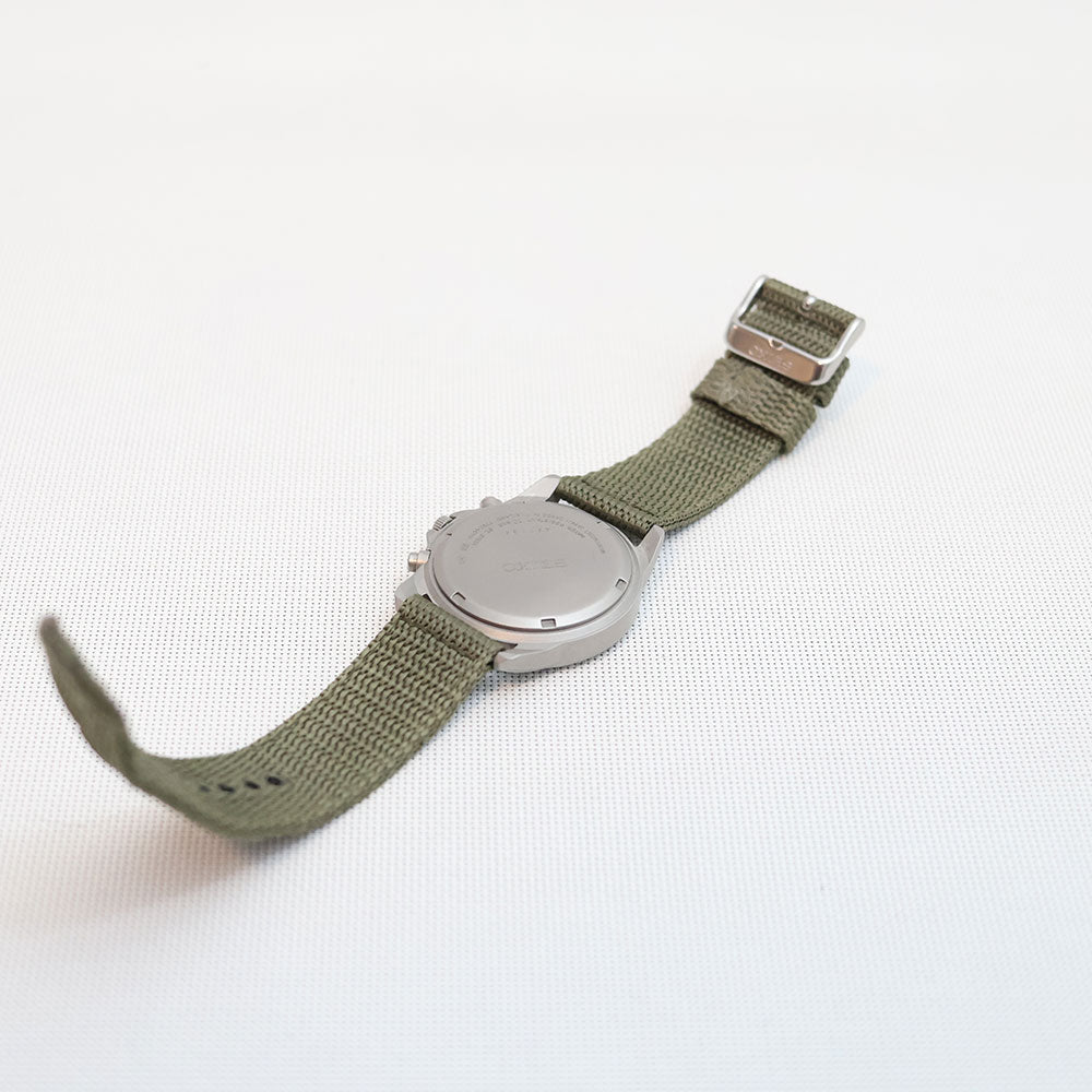 (Segunda Mano) Reloj Seiko Chronograph SND377R Quartz Acero JDM 39mm