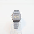 (Segunda Mano) Reloj Casio Vintage F-91WS-8DF Gris Transparente