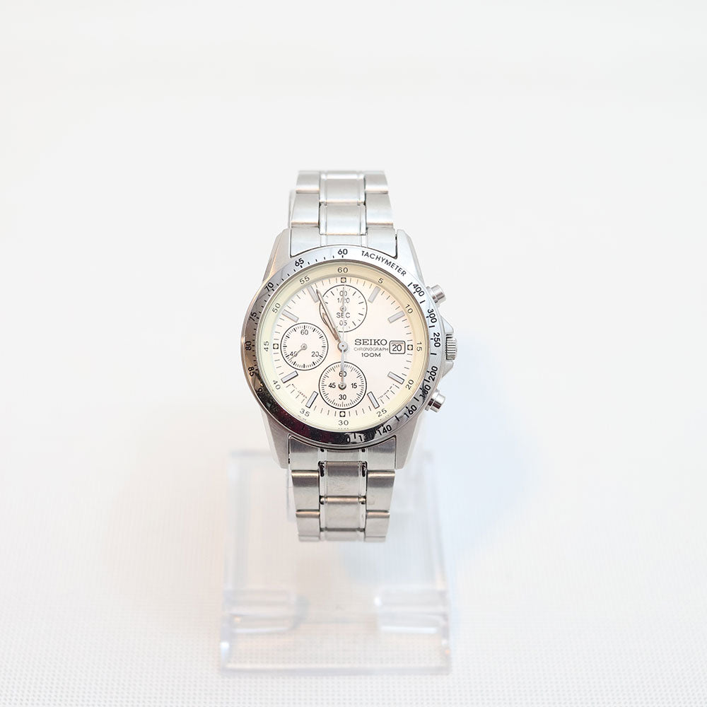 (Segunda Mano) Reloj Seiko SBTQ039 Chronograph Quartz 38,5mm JDM