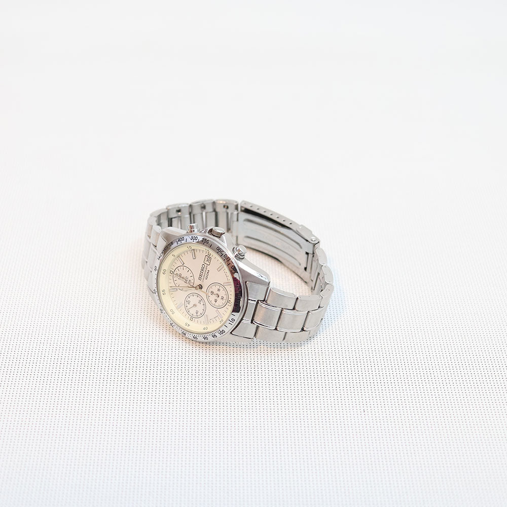 (Segunda Mano) Reloj Seiko SBTQ039 Chronograph Quartz 38,5mm JDM