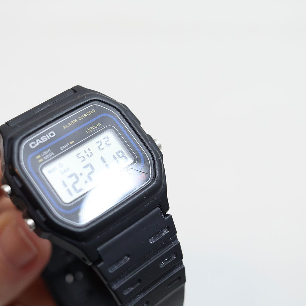 (Segunda Mano) Reloj Casio Vintage W-59-1VQD Azul/Negro