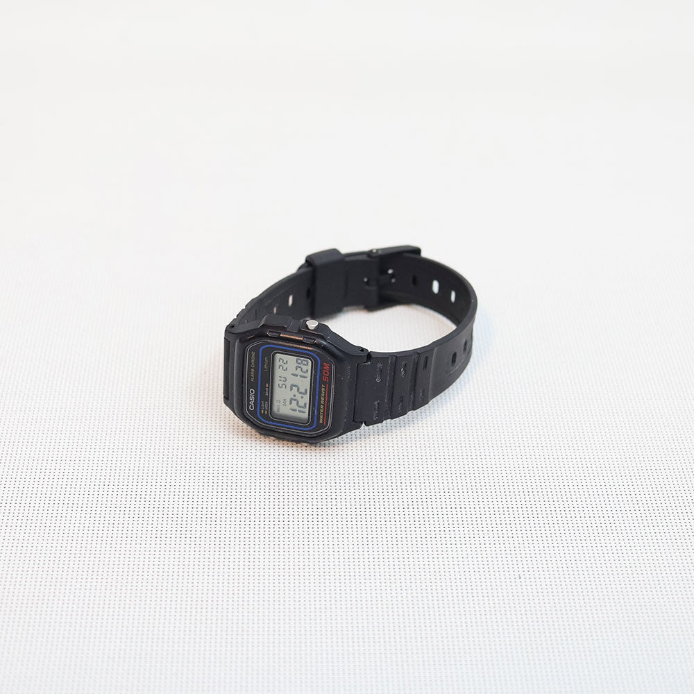 (Segunda Mano) Reloj Casio Vintage W-59-1VQD Azul/Negro