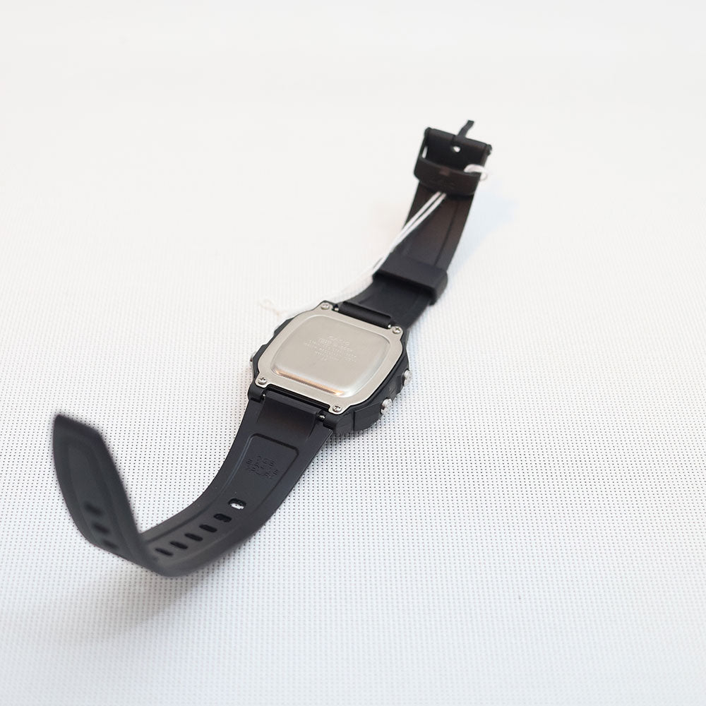(Segunda Mano) Reloj Casio Vintage W-800H-1BV Negro Pantalla Negativa