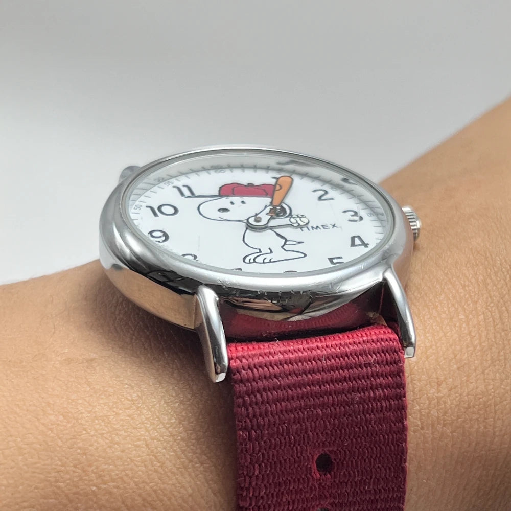 Reloj Análogo Timex Weekender Serie Peanuts x Snoopy 38mm [SEGUNDA MANO]