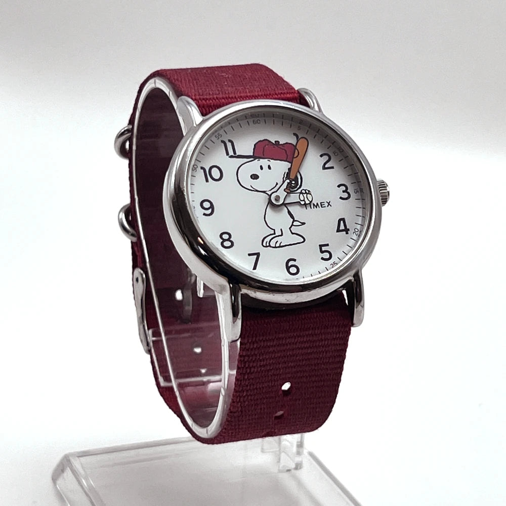 Reloj Análogo Timex Weekender Serie Peanuts x Snoopy 38mm [SEGUNDA MANO]