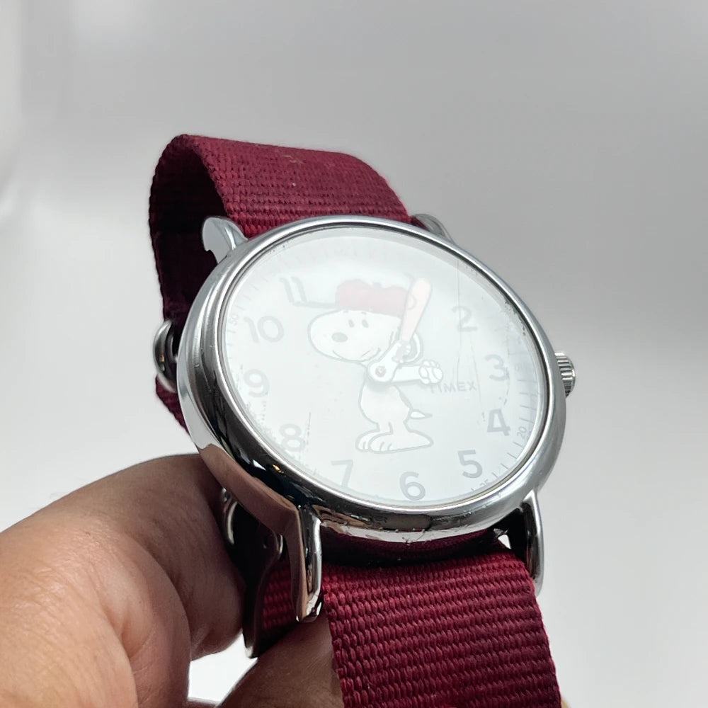 Reloj Análogo Timex Weekender Serie Peanuts x Snoopy 38mm [SEGUNDA MANO]