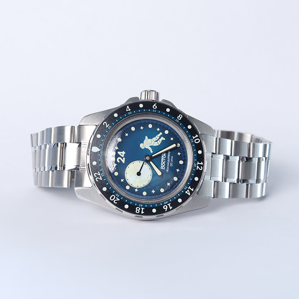 Reloj Vostok Cosmodiver New Luna Dude 14038B Automático