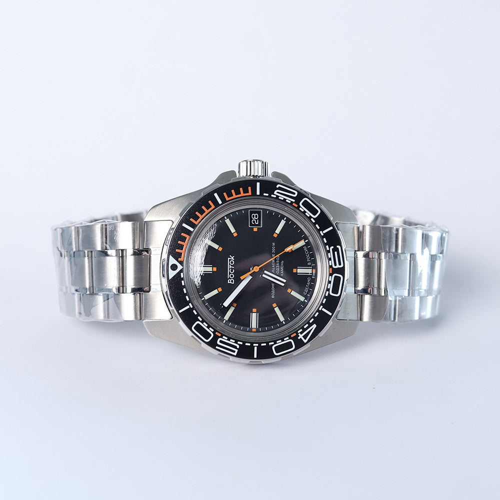 Reloj Vostok Amphibia 14055B Automático Buceo Made in Russia 44,4 mm [EXCLUSIVO]